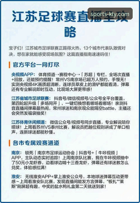 K体育直播平台使用指南：从下载到畅享赛事的完整教程